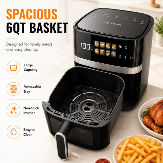 8-in-1 Smart Digital Air Fryer