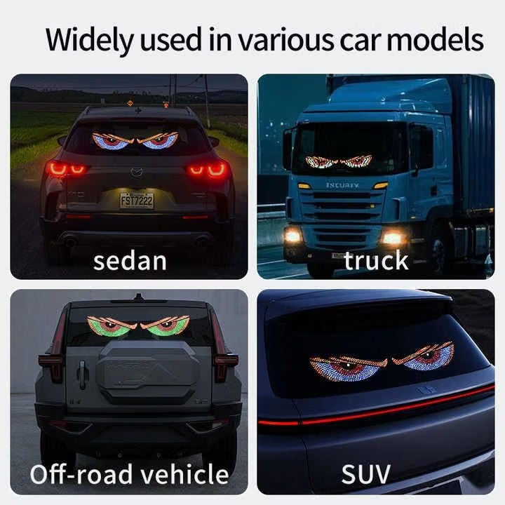 Devil Eyes LED Car Lights – 11 Dynamic Modes
