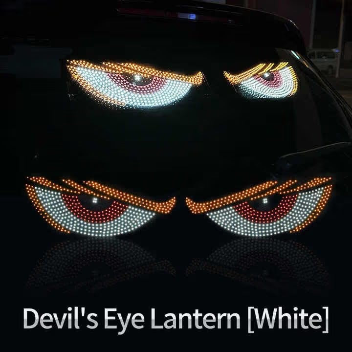 Devil Eyes LED Car Lights – 11 Dynamic Modes