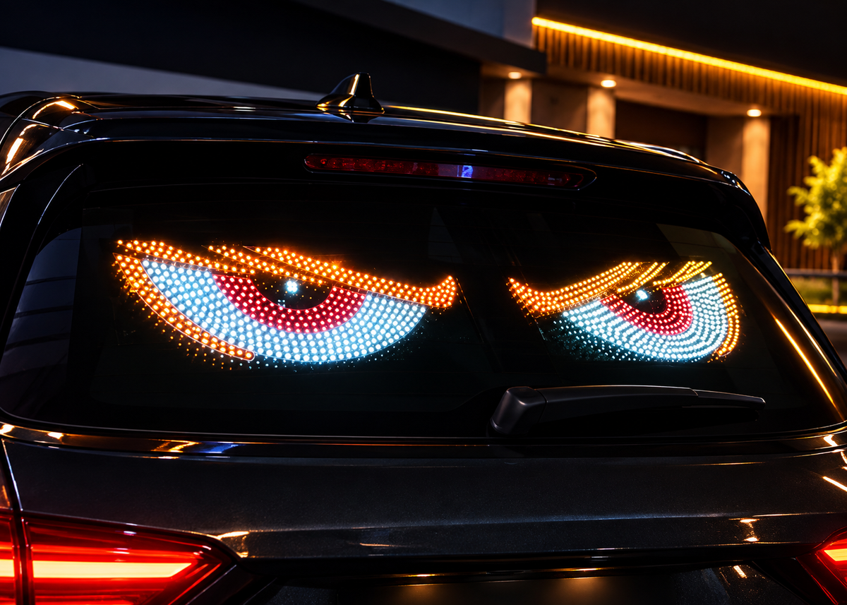 Devil Eyes LED Car Lights – 11 Dynamic Modes