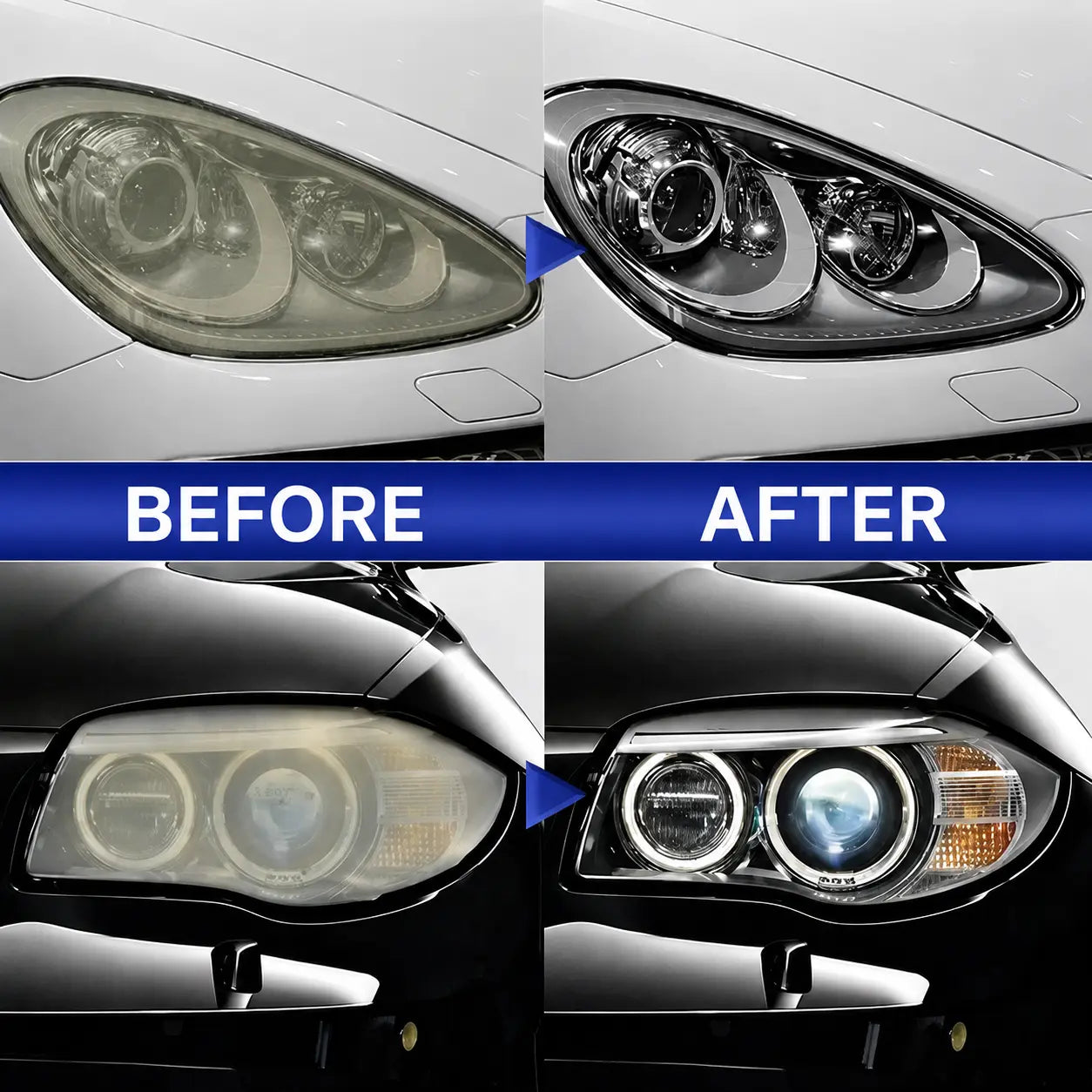 Headlight Restoration Polish Kit YT
