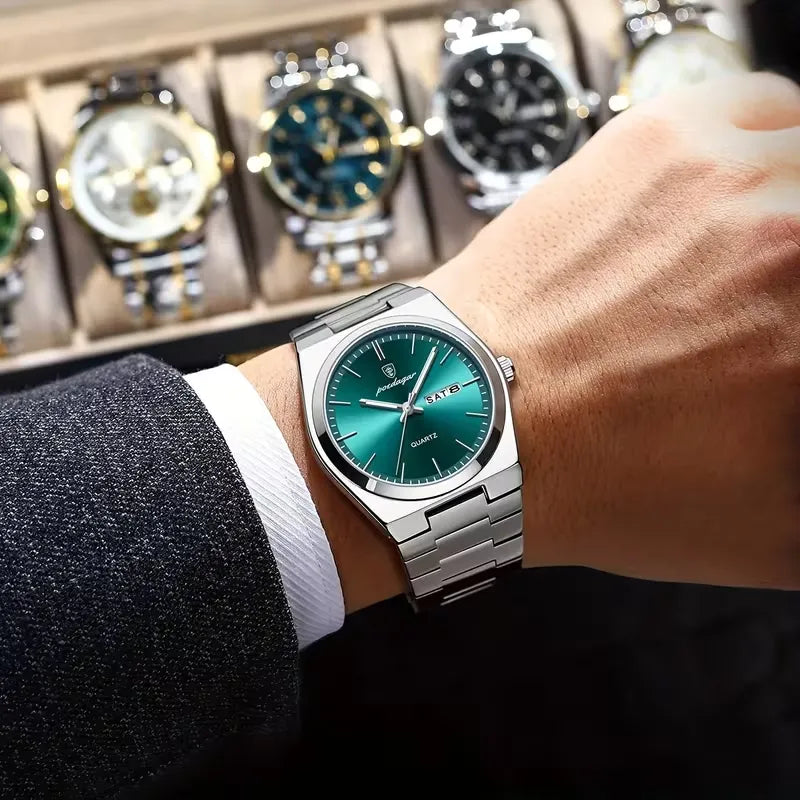 POEDAGAR Premium Quartz Watch