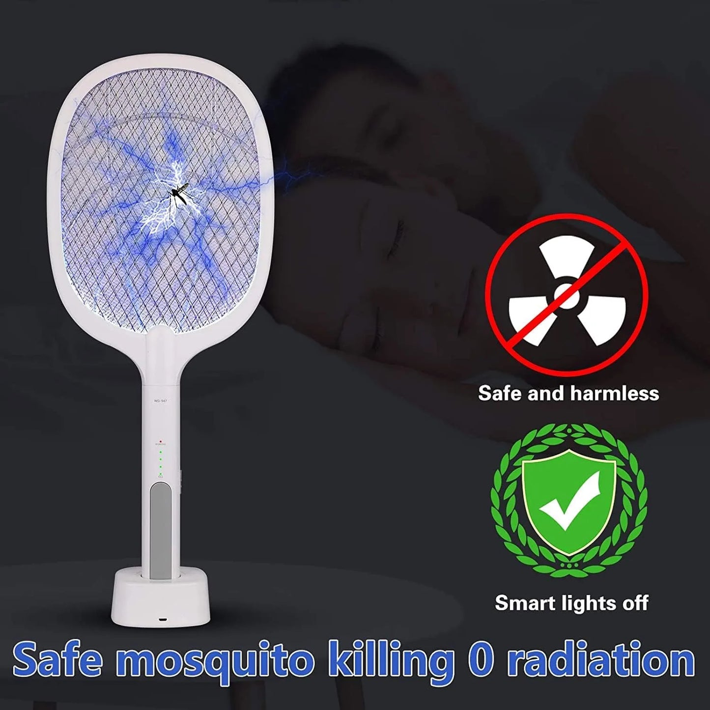 Rechargeable Electric Mosquito Racket