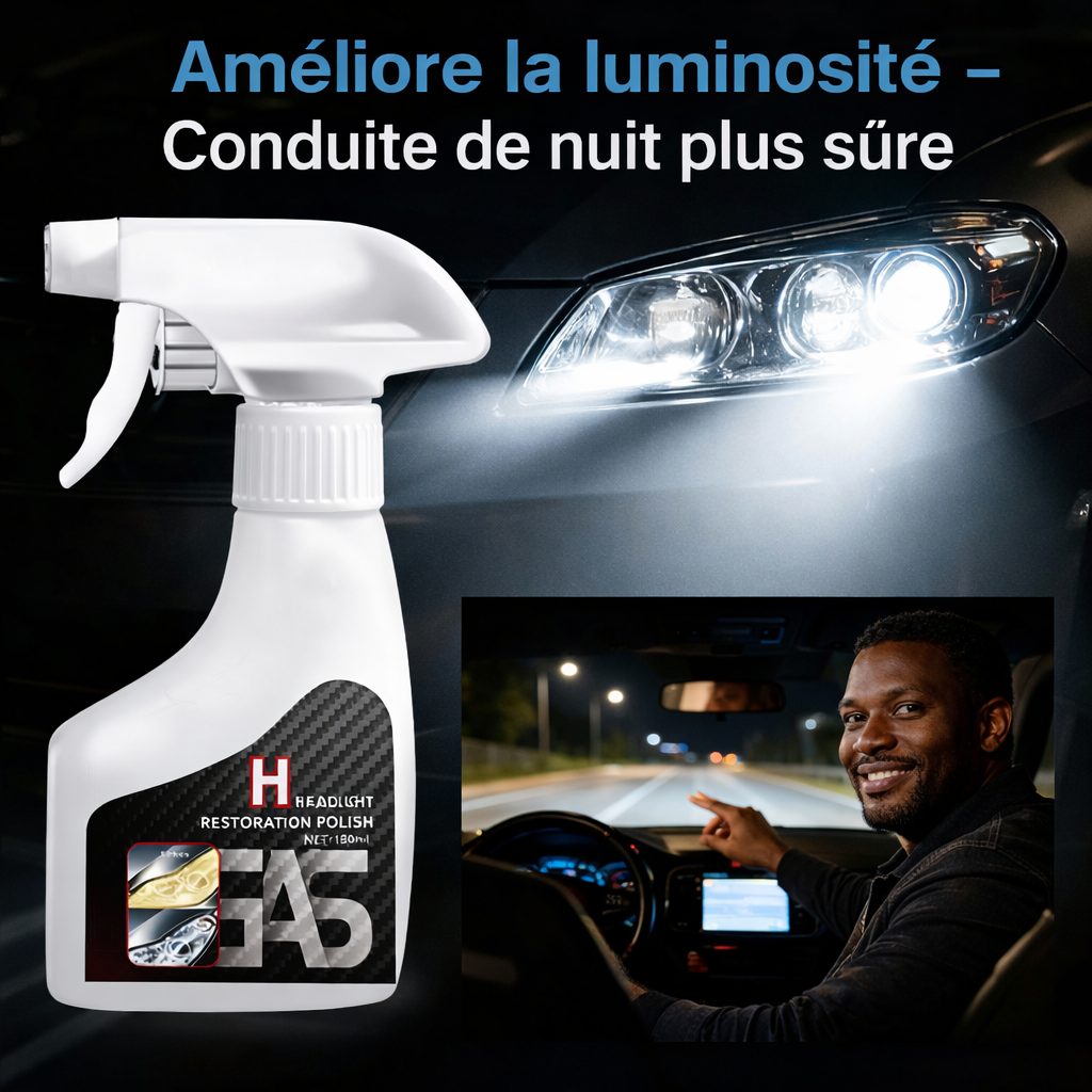 Headlight Restoration Polish Kit Tz