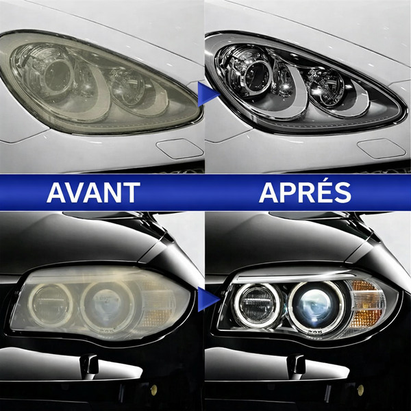 Headlight Restoration Polish Kit Tz